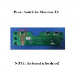 Power Switch Button Replacement for Matco Tools Maximus 3.0